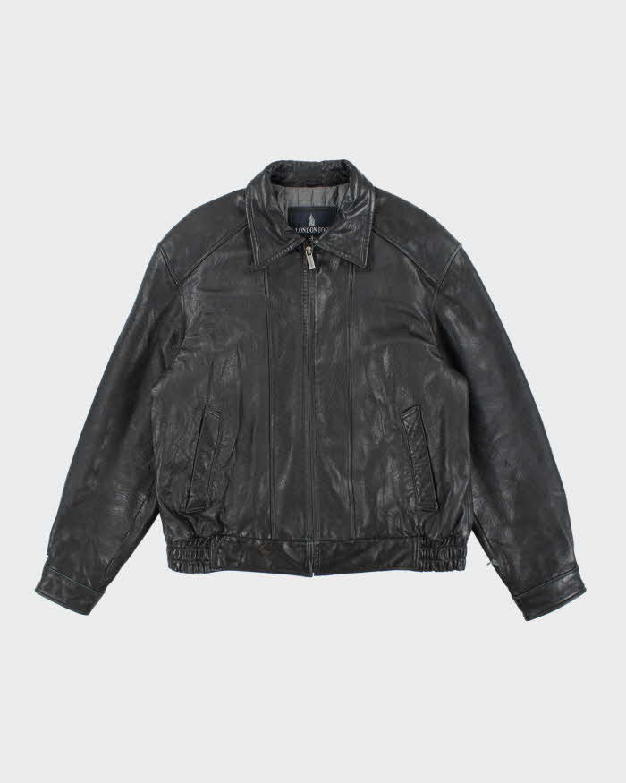Vintage London Fog Leather Jacket - L