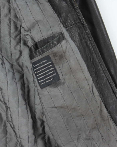 Vintage London Fog Leather Jacket - L