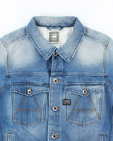 Vintage Y2K G-Star Raw Medium Wash Denim Jacket - L