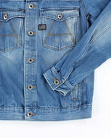 Vintage Y2K G-Star Raw Medium Wash Denim Jacket - L