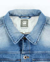 Vintage Y2K G-Star Raw Medium Wash Denim Jacket - L