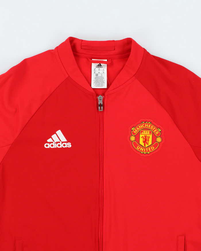 Vintage Adidas Manchester United FC Track Jacket - M