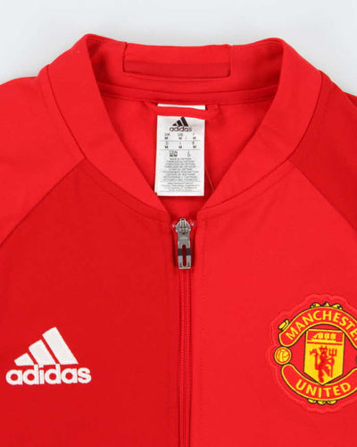 Vintage Adidas Manchester United FC Track Jacket - M
