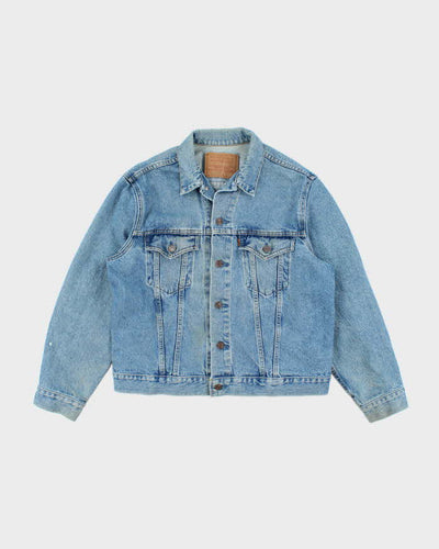 Vintage 90's Levi's Light Wash Denim Jacket - L