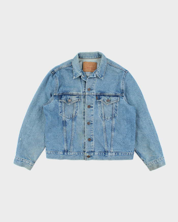Vintage 90's Levi's Light Wash Denim Jacket - L