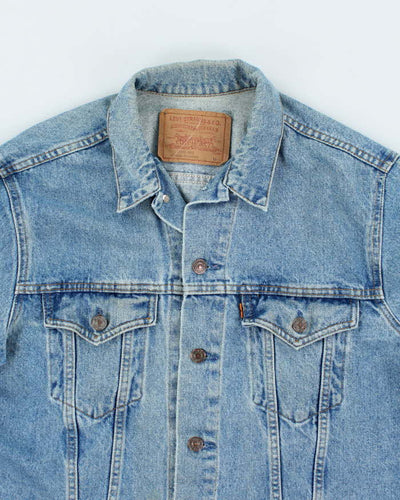 Vintage 90's Levi's Light Wash Denim Jacket - L