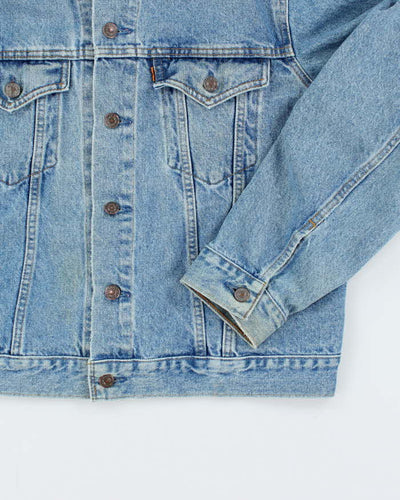 Vintage 90's Levi's Light Wash Denim Jacket - L