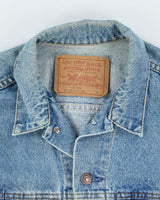 Vintage 90's Levi's Light Wash Denim Jacket - L