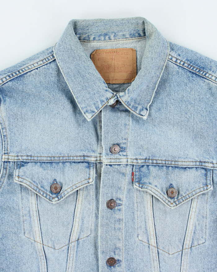 Vintage 90's Levi's Light Wash Denim Jacket - L