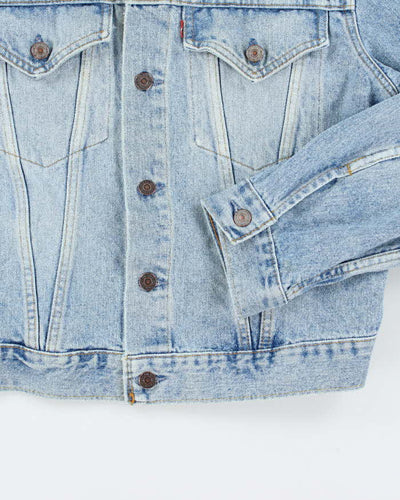 Vintage 90's Levi's Light Wash Denim Jacket - L