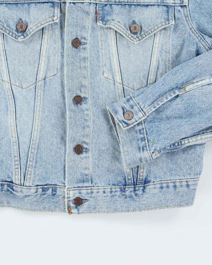 Vintage 90's Levi's Light Wash Denim Jacket - L