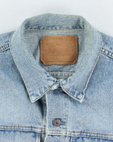 Vintage 90's Levi's Light Wash Denim Jacket - L