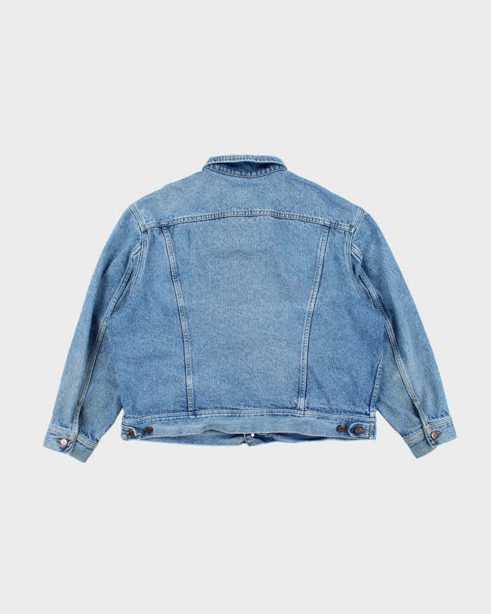 Vintage 90's Lee Oversized Medium Wash Denim Jacket - L