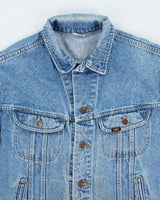Vintage 90's Lee Oversized Medium Wash Denim Jacket - L