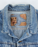 Vintage 90's Levi's Boxy Medium Wash Denim Jacket - L