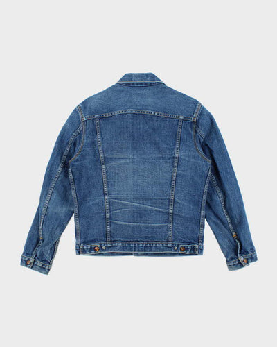 Vintage 80's GWG Dark Faded Wash Trucker Jacket - M