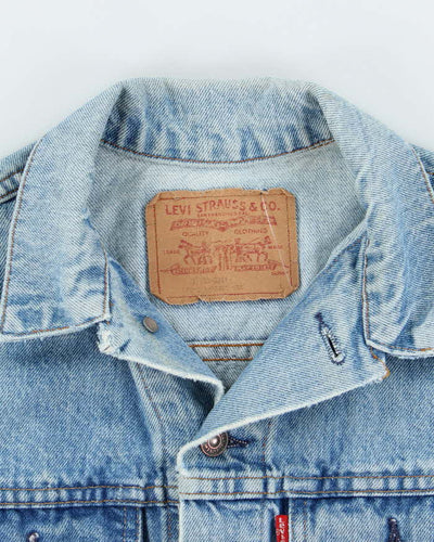 Vintage 90's Levi's Light Wash Denim Jacket - S