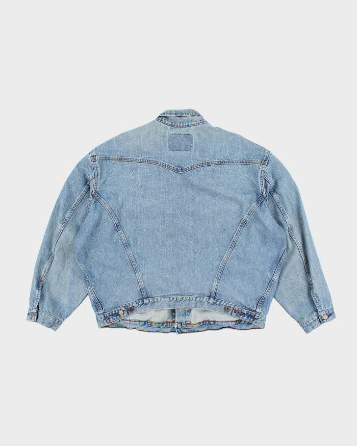 Vintage 90's Levi's Oversized Light Wash Denim Jacket - XL