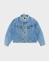 Vintage 90's Lee Light Wash Denim Jacket - L