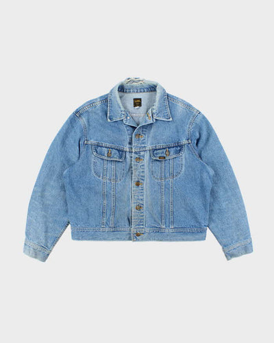 Vintage 90's Lee Light Wash Denim Jacket - L