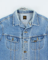 Vintage 90's Lee Light Wash Denim Jacket - L
