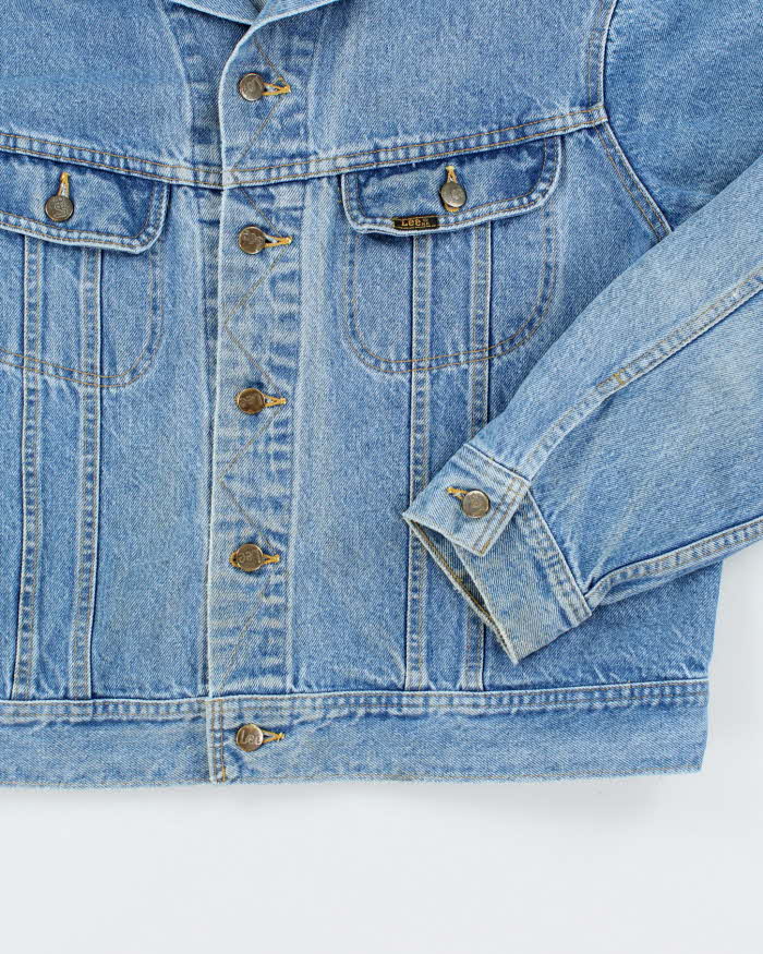 Vintage 90's Lee Light Wash Denim Jacket - L