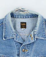 Vintage 90's Lee Light Wash Denim Jacket - L
