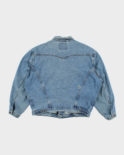Vintage 90's Levi's Medium Wash Boxy Denim Jacket - L
