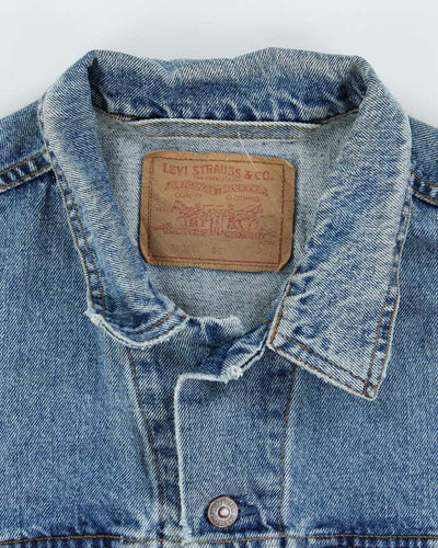 Vintage 90's Levi's Medium Wash Boxy Denim Jacket - L