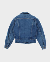 Vintage 90's Lee Dark Wash Denim Jacket - XS