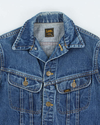 Vintage 90's Lee Dark Wash Denim Jacket - XS