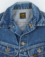 Vintage 90's Lee Dark Wash Denim Jacket - XS