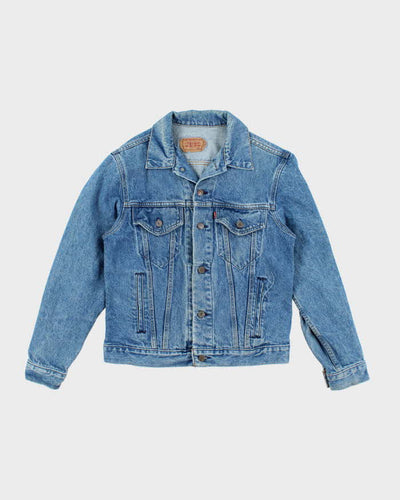 Vintage 90's Levi's Medium Wash Faded Denim Jacket - L