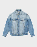 Vintage 90s Guess Embroidered Denim Jacket - S