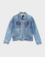 Early 00s Tommy Hilfiger Distressed Denim Jacket - M