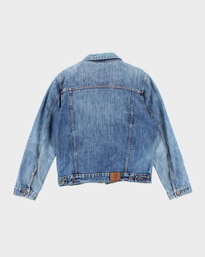 Early 00s Tommy Hilfiger Distressed Denim Jacket - M