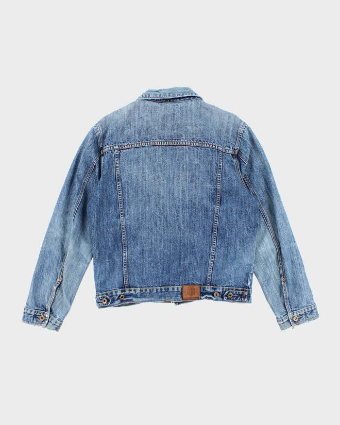 Early 00s Tommy Hilfiger Distressed Denim Jacket - M