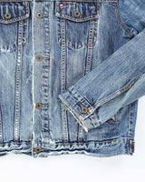Early 00s Tommy Hilfiger Distressed Denim Jacket - M