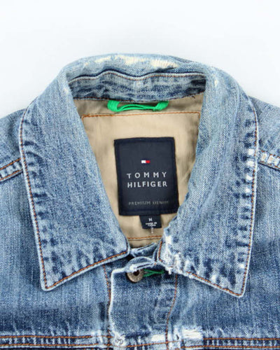 Early 00s Tommy Hilfiger Distressed Denim Jacket - M