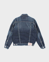 Y2K 00s True Religion Dark Wash Denim Jacket - L