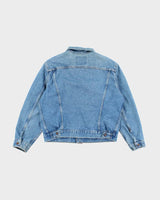 Vintage 80's Levi's Orange Tab Light Wash Denim Jacket - L