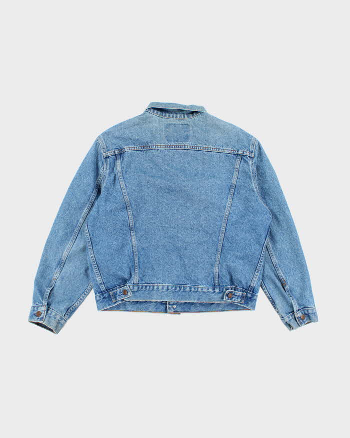 Vintage 80's Levi's Orange Tab Light Wash Denim Jacket - L