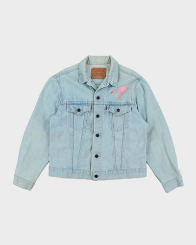 Vintage Levi's Faded Light Wash Denim Jacket - L