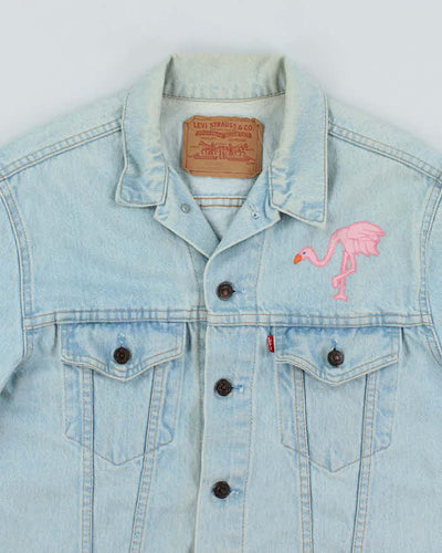 Vintage Levi's Faded Light Wash Denim Jacket - L