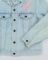 Vintage Levi's Faded Light Wash Denim Jacket - L