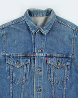 Vintage Levi's Lightweight Dark Wash Denim Jacket - M