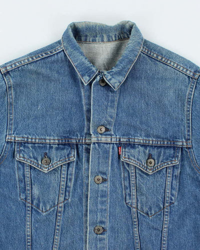 Vintage Levi's Lightweight Dark Wash Denim Jacket - M