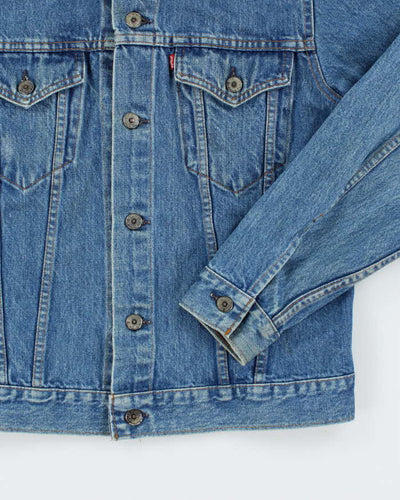 Vintage Levi's Lightweight Dark Wash Denim Jacket - M