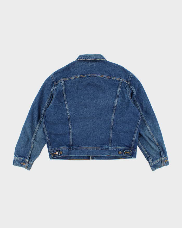Vintage 90's Lee Dark Wash Boxy Denim Jacket - L