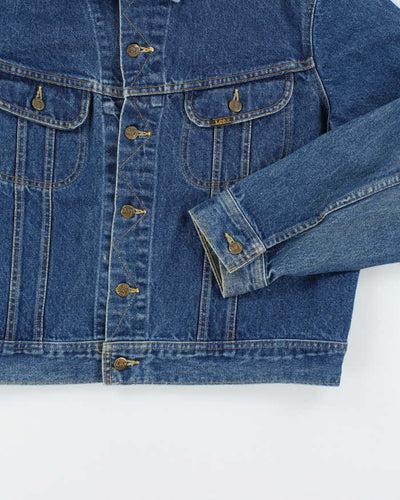 Vintage 90's Lee Dark Wash Boxy Denim Jacket - L